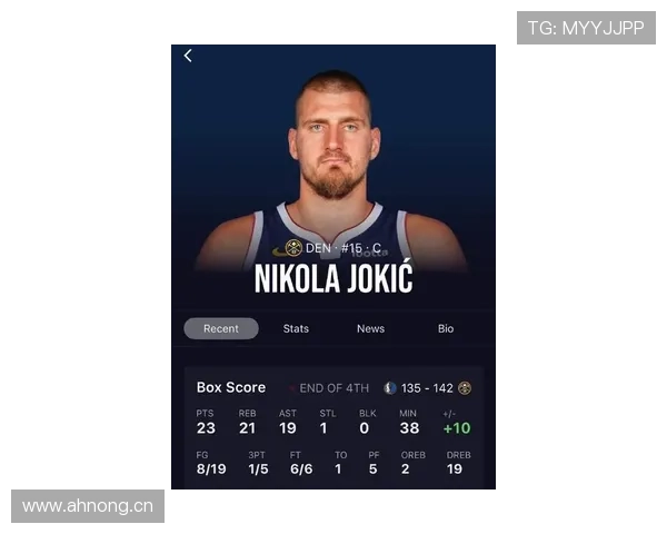 穆雷在约基奇挡拆后单打效率明显提升